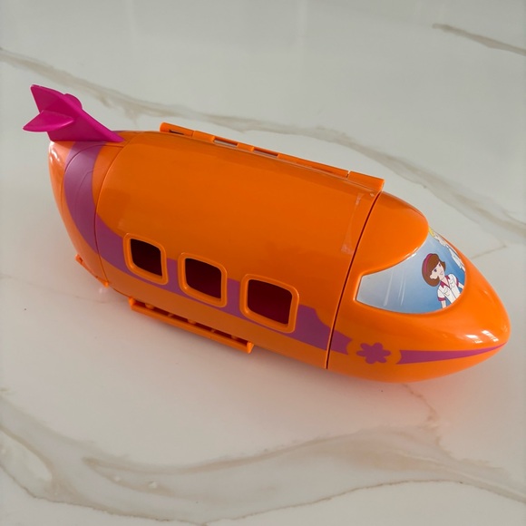 2002 Polly Pocket Groovy Getaway Jet - Picture 2 of 3
